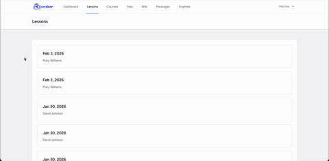 Practice mode showing sheet music with audio playback controls
